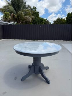 Mesa en resina epoxica