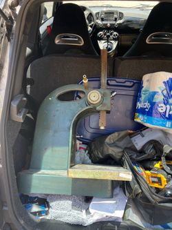 Heavy duty manual arbor press