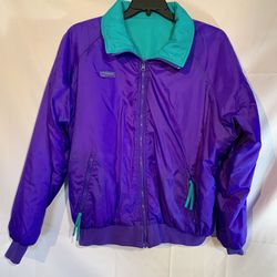 Vintage Columbia Reversible Jacket Mens XL Puffer Bomber 3M Thinsulate