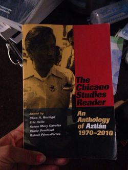 An anthology of aztlan Chicano class book
