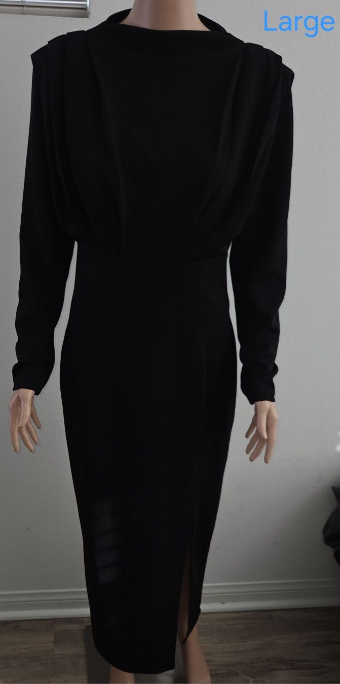 Black Long Sleeve Dress