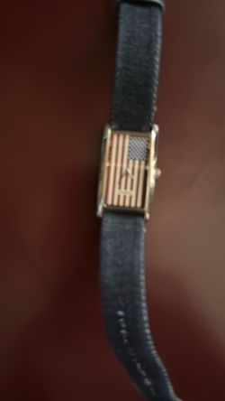 Fossil Watch. Denim Band.