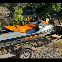 2021 Sea-doo GTI SE170 3 Seater Orange Crush
