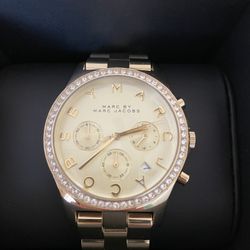 Marc Jacobs Gold Watch Womens