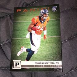 Courtland Sutton Wr Card