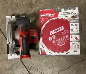 Lot Milwaukee 6-1/2" Circular Saw Bare Tool Red/Black