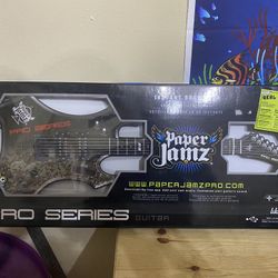 Paper Jamz Pro Series Electronic Guitar New In Box.