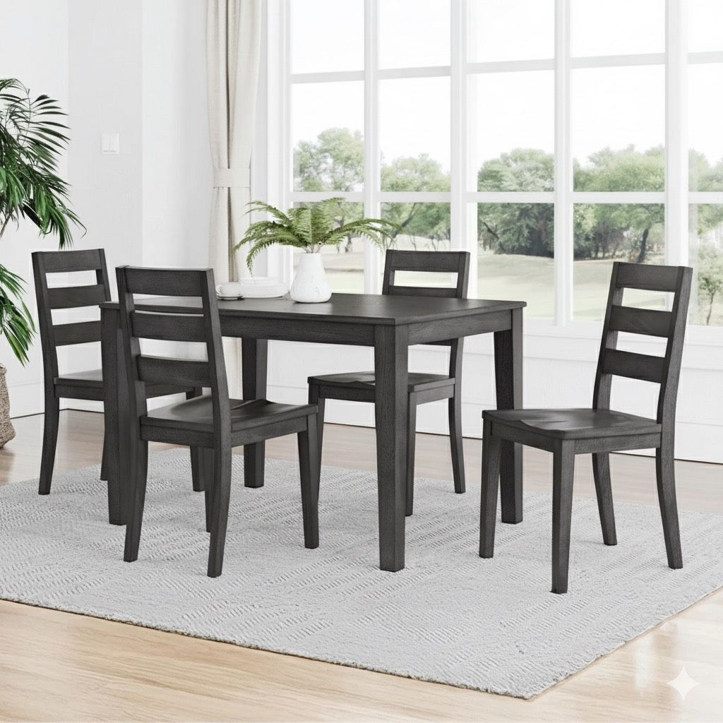 OUTLET | COSTCO Mahogany 4 Dining CHAIRS + FREE TABLE