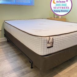 Full Size Mattress 10” Inches Thick New From Factory Also Available in: Twin, Queen, King Same Day Delivery