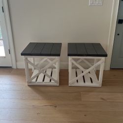 2 End Tables Or Night Stands