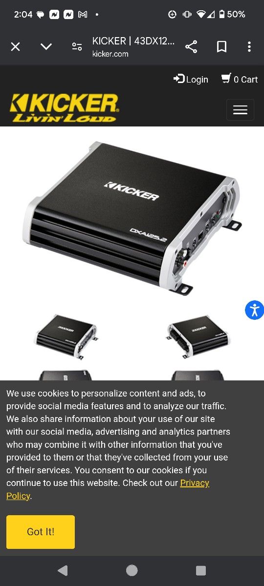 Kicker Amp