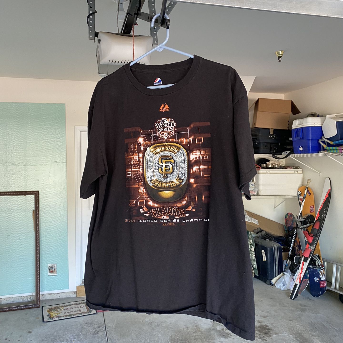 Large San Francisco Giants World Series Championship T Shirt for Sale in  Northbrook, IL - OfferUp