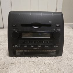 Stock Toyota Tacoma Gen 2 Stereo