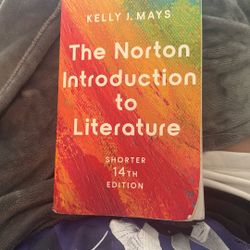 The Nortons Introduction to Literature Textbook 