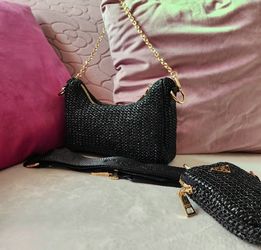 The Raffia Crossbody