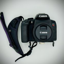 Canon Rebel T8i Camera Bundle  Great Condition w/ Flash, Lens & Accessories