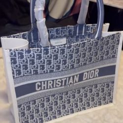 Cristian Dior book tote