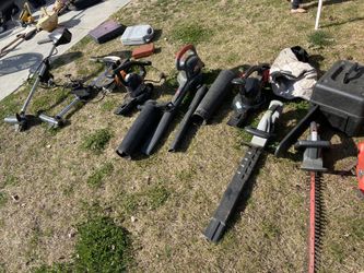 Drills, chain saw, weed eater, leaf blower , all tools