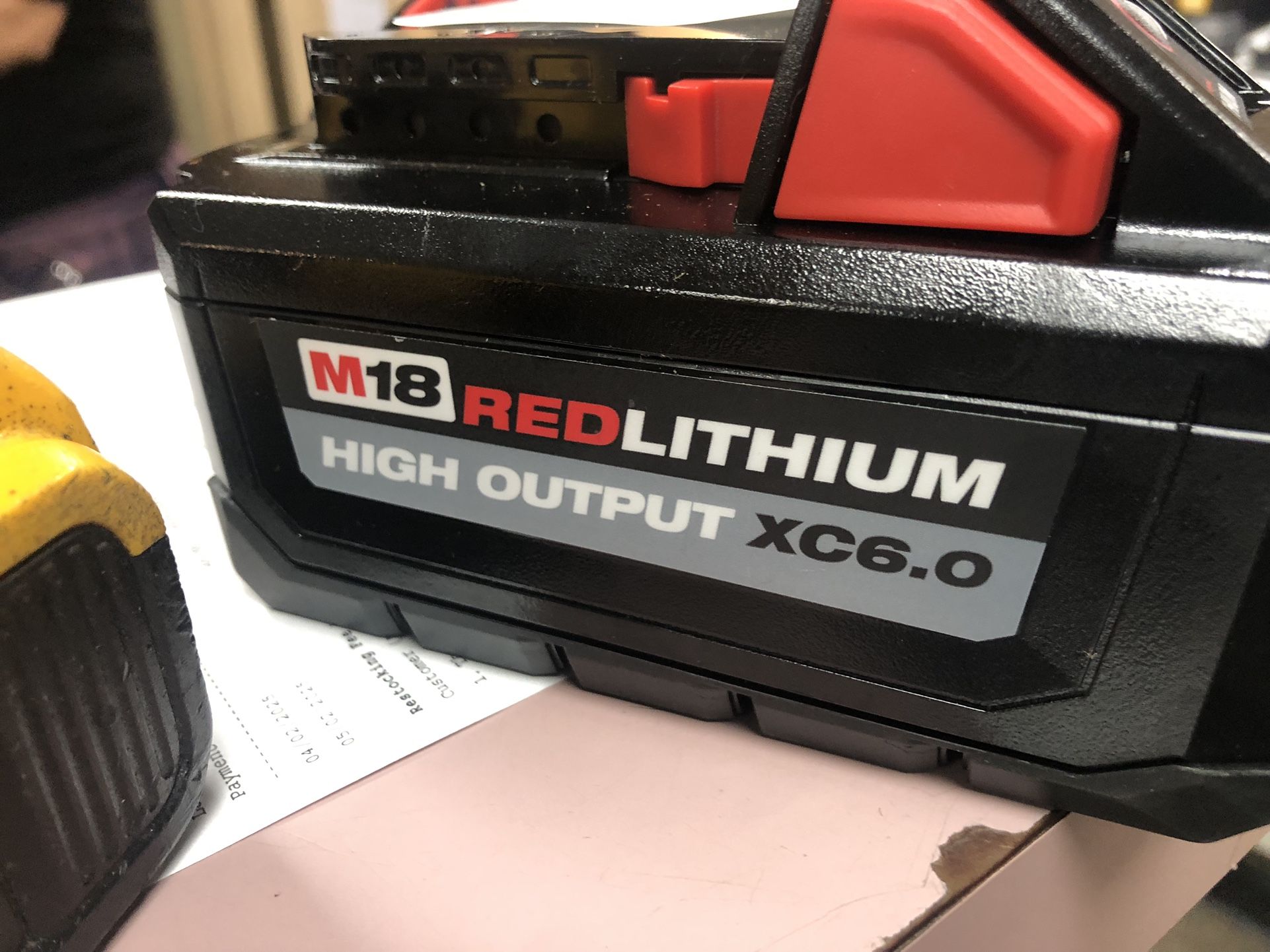 MILWAUKEE FUEL BATTERY 6.0AH $120
