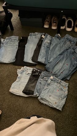 Girl jeans/shorts