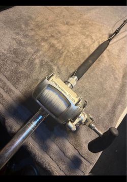 Penn International 50VISW Fishing Reel with Rod
