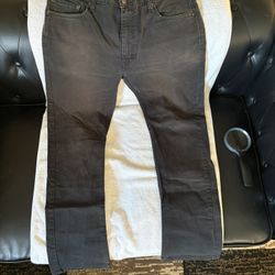 BLACK LEVI”S 518 Waist 36” 32” Length Good Condition $15