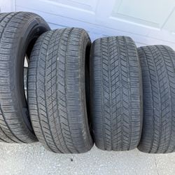 4 bridgestone alenza A/s ultra tires , 275/55/20 