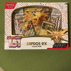 Sealed Zapdos Pokemon 151