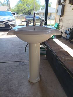 Kohler pedestal sink