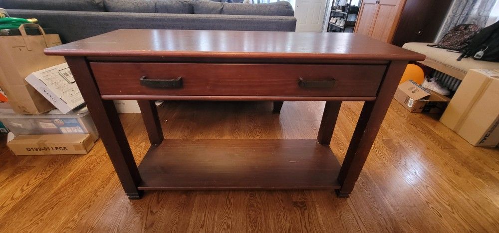 FREE - Sofa Console Table with drawer