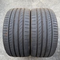 2 Continental Tires 255/35/19