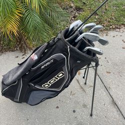 GTM Golf clubs And Bag 