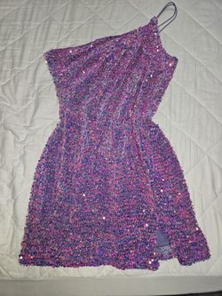 Midnight Doll Sequin Hoco Dress