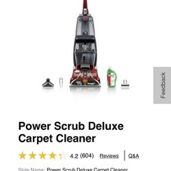 Brand New Unopened Hoover Carpet Cleaner 