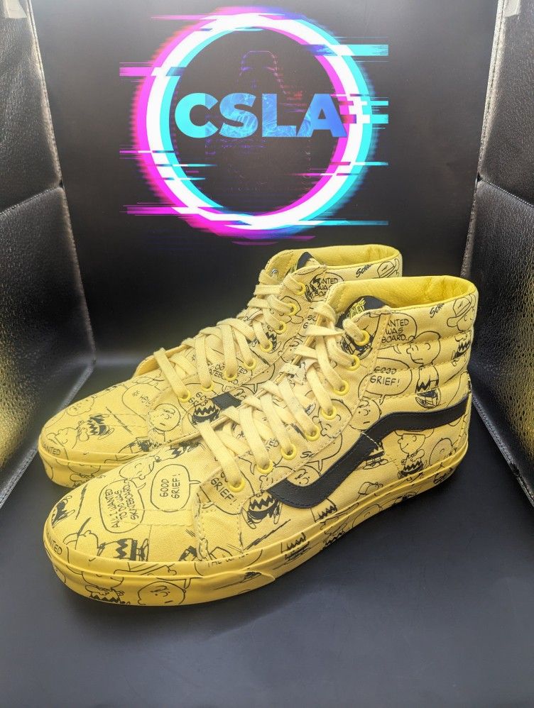 VANS X Peanuts Sk8-Hi Yellow