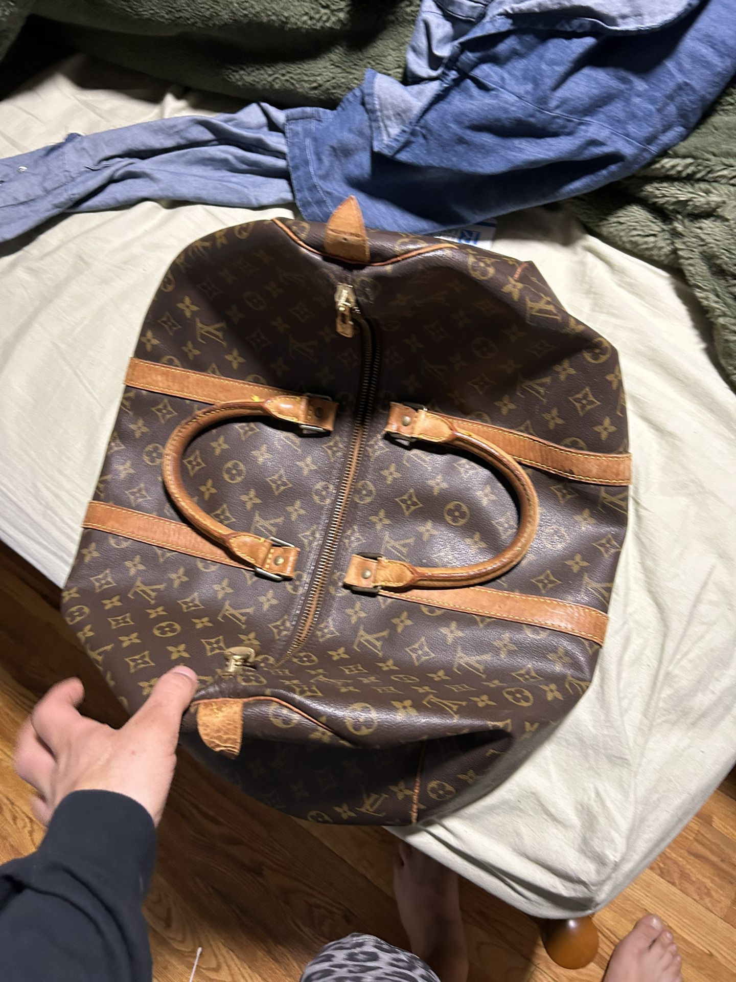 Vintage Louis Vuitton Carry On Bag. 