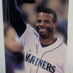 Ken Griffey Jr and Ty France Bobbleheads