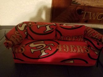 49ers couch (hand palm size)
