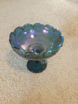 Large carnival glass bowl