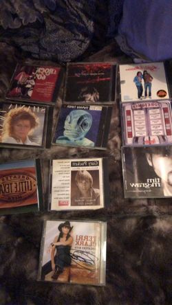 Country/70’s and 80’s rock CD’s