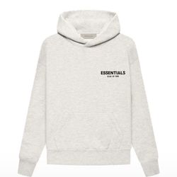 Essentials Grey Hoodie Size Small 