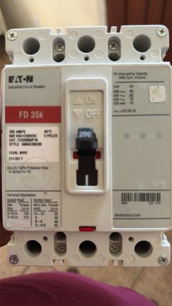 200a breaker