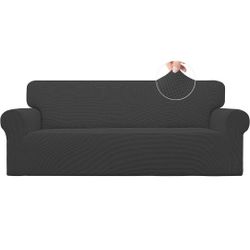 Sofa And Chair Covers Color Dark Gray 