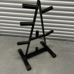 Weight Plate Rack . Exercise Equipment 