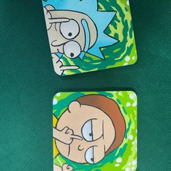 Rick and Morty Coaster Set