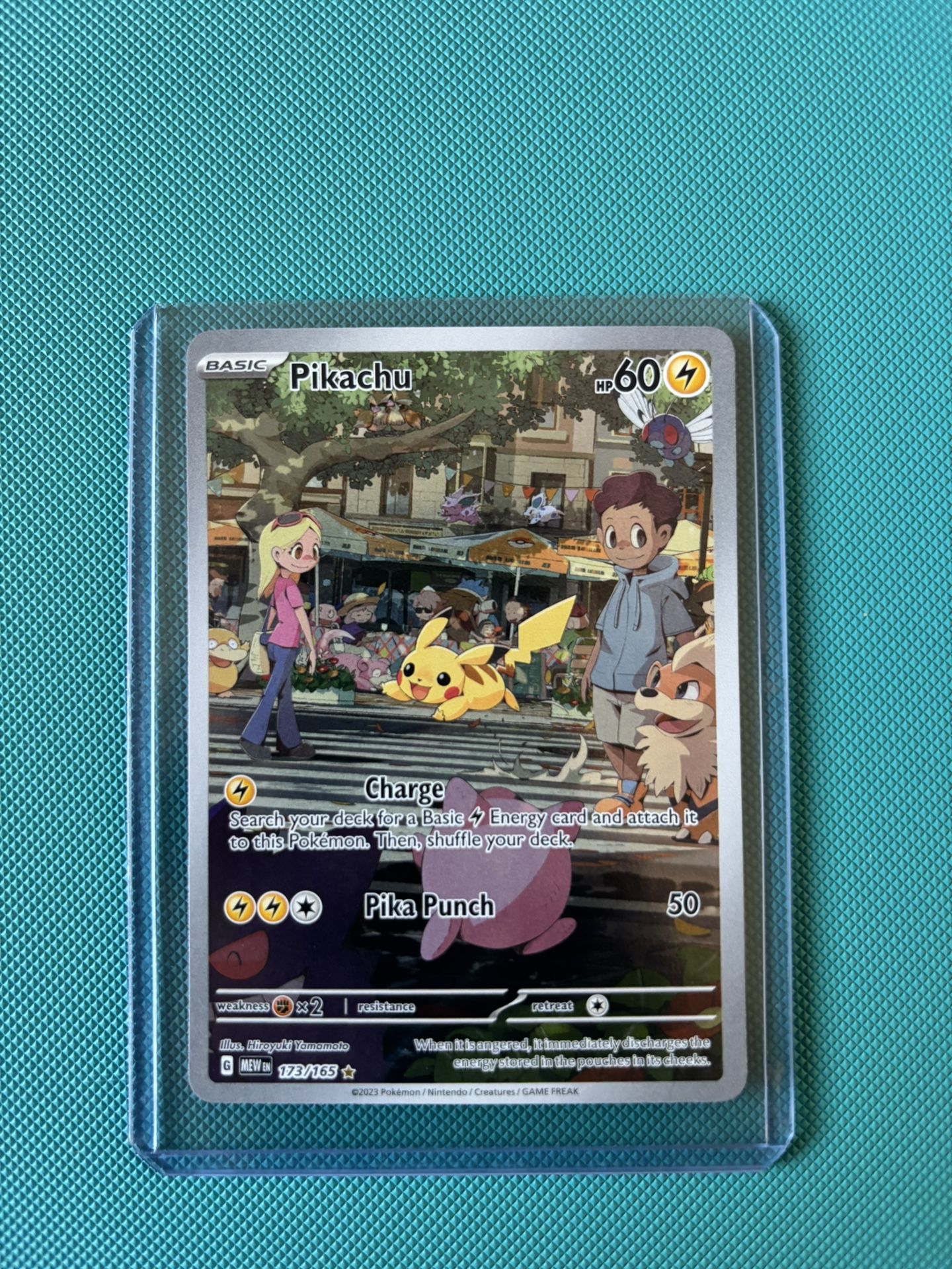 Pokemon Pikachu Illustration Rare