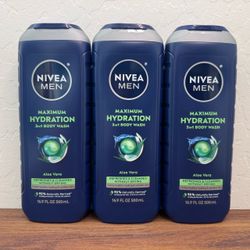 Nivea body wash bundle 3pk