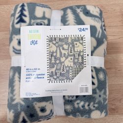 Kids No Sew Throw Blanket