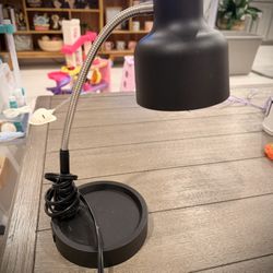 Black Desk Lamp with Flexible Arm