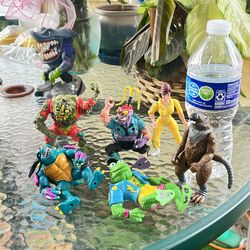 Vintage 1988 TMNT toys